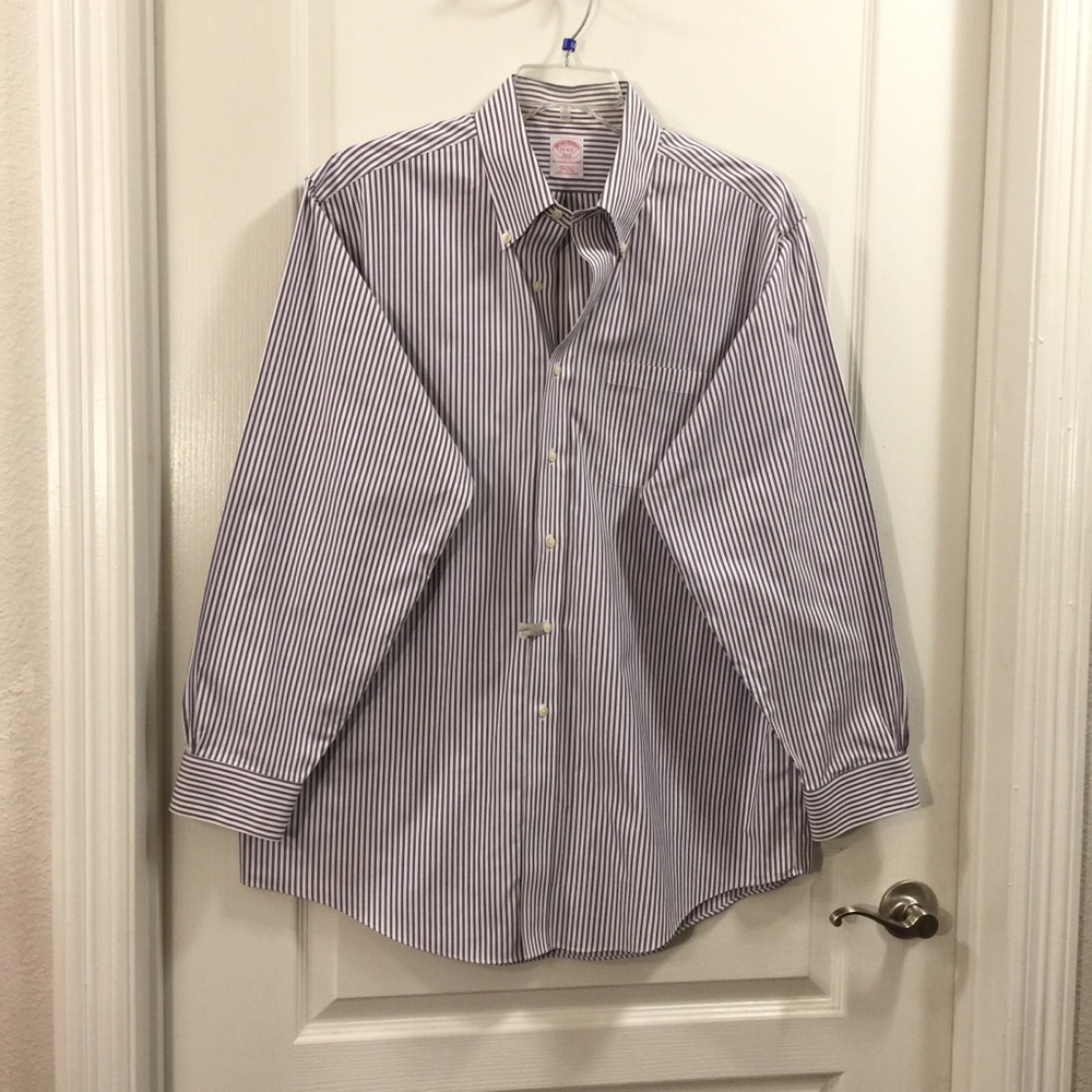 Brooks Brothers men’s button down shirt, 17 4/5